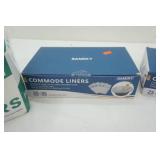 Commode Liners & Foot Basin Liners