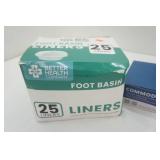 Commode Liners & Foot Basin Liners