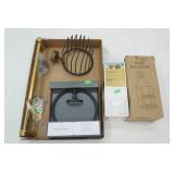 Towel Racks, Bar Soap Holder, Flexible Track Light Head