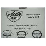 Steering Wheel Cover, Bike Seat, Pedals, bike tool kit, ball air pump