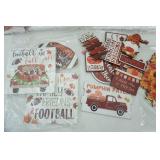 Fall Decor Football Wooden Decor