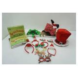 The Grinch String Lights (3ct) Christmas Hats, Headbands and Glasses