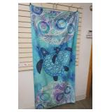 Sea Turtle Double Sided Tapestry