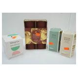 Candles: Drew Barrymore, Room Essentials, Warm Cider & Cinnamon Pillars