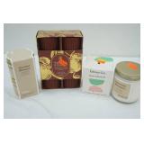 Candles: Drew Barrymore, Room Essentials, Warm Cider & Cinnamon Pillars