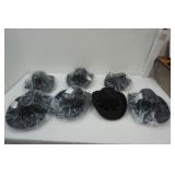 7ct Black Felt Cowboy Hats