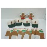 Gingerbread Aprons, Gingerbread Hats, Gingerbread Tins