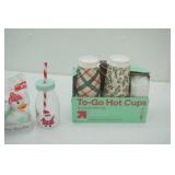 Holiday Duckies, To-Go Hot Cups, Milk Bottle