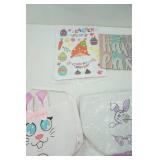 Easter Gnome Window Clings, Bunnie Bags, Yard Flags