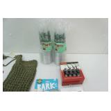 (60ct) Plastic Part Glasses and Other Holiday Decor