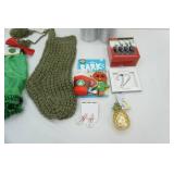 (60ct) Plastic Part Glasses and Other Holiday Decor