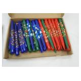 Christmas Gift Bags, Treat Bags, Box of Large Christmas Pens