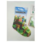 Minecraft Stocking, Gift Boxes, Napkins, Crafts
