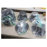 Black Felt & Plastic Top Hats