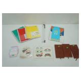 Notebooks, Activity Book, Hello Kitty Notecards, Face Stickers and More