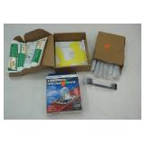 Hardware Lot: Wall Mending Kit, Box of Handles, Universal Anchor System