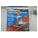 Hardware Lot: Wall Mending Kit, Box of Handles, Universal Anchor System