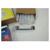 Hardware Lot: Wall Mending Kit, Box of Handles, Universal Anchor System