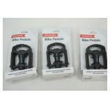 3 Sets of Schwinn Bike Pedals