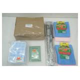 Variety Lot: sprinkler, fresh veggie pouches, garden flag holder, scent cards
