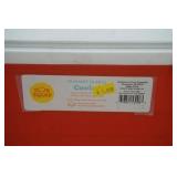 Sun Squad 10 quart Cooler RED
