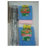 Variety Lot: sprinkler, fresh veggie pouches, garden flag holder, scent cards