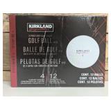 Kirkland Signature Golf Balls 3-Piece Urethane Cover, 12 Golf Balls Kirkland Signature Golf Balls 3-Piece Urethane Cover, 12 Golf Balls