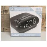 Sharp Digital Dual Alarm Clock with AM/FM Radio Sharp Digital Dual Alarm Clock with AM/FM Radio