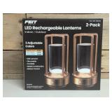 Feit Electric LED Rechargeable Lanterns, 2-pack Feit Electric LED Rechargeable Lanterns, 2-pack
