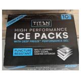 Titan by Arctic Zone High Performance Ice Packs, 10 Pack Combo Titan by Arctic Zone High Performance Ice Packs, 10 Pack Combo