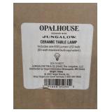 Ceramic Table Lamp with Rope Shade Brown (Includes LED Light Bulb) - Opalhouse™ designed with Jungalow™ Ceramic Table Lamp with Rope Shade Brown (Includes LED Light Bulb) - Opalhouse™ designed with Jungalow™