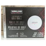 Kirkland Signature Golf Balls 3-Piece Urethane Cover, 12 Golf Balls Kirkland Signature Golf Balls 3-Piece Urethane Cover, 12 Golf Balls