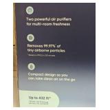 Blueair Pure Mini Max Air Purifier - 2 pack - Fast-Quiet-Simple Blueair Pure Mini Max Air Purifier - 2 pack - Fast-Quiet-Simple