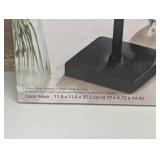 Mikasa Touch Control Rechargeable Cordless Table Lamps - 2 Pack - Black Finish Mikasa Touch Control Rechargeable Cordless Table Lamps - 2 Pack - Black Finish