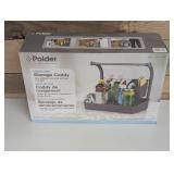 POLDER Under Sink Storage Caddy GRAY Kitchen Bathroom Organizer 16.75x10.5" IN POLDER Under Sink Storage Caddy GRAY Kitchen Bathroom Organizer 16.75x10.5" IN