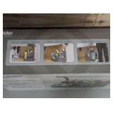 POLDER Under Sink Storage Caddy GRAY Kitchen Bathroom Organizer 16.75x10.5" IN POLDER Under Sink Storage Caddy GRAY Kitchen Bathroom Organizer 16.75x10.5" IN