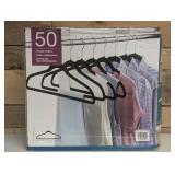 Flocked Non-Slip Space Saving Hangers - 50 Pack Flocked Non-Slip Space Saving Hangers - 50 Pack
