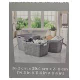 Lifetime Brands Storage Baskets, Set of 4 Lifetime Brands Storage Baskets, Set of 4