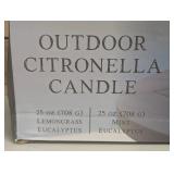 Essenza  Outdoor Scented Citronella Candle Grey - 2 Pack Essenza  Outdoor Scented Citronella Candle Grey - 2 Pack