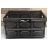 Greenmade InstaCrate 12 gal Black Folding Crate 11.7 in. H X 14.2 in. W X 21 in. D Stackable Greenmade InstaCrate 12 gal Black Folding Crate 11.7 in. H X 14.2 in. W X 21 in. D Stackable