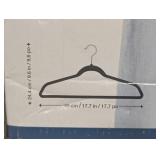 Flocked Non-Slip Space Saving Hangers - 50 Pack Flocked Non-Slip Space Saving Hangers - 50 Pack