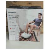 Homedics - Shiatsu + air 3.0 foot massager with heat - White Homedics - Shiatsu + air 3.0 foot massager with heat - White
