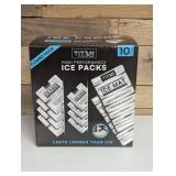 Titan by Arctic Zone High Performance Ice Packs, 10 Pack Combo Titan by Arctic Zone High Performance Ice Packs, 10 Pack Combo