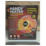 HANDY HEATER 1200-Watt Electric Ceramic Parabolic Space Heater HANDY HEATER 1200-Watt Electric Ceramic Parabolic Space Heater