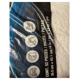Unitex 100% Cotton Towel, White, 14 in x 17 in, 52-count Unitex 100% Cotton Towel, White, 14 in x 17 in, 52-count