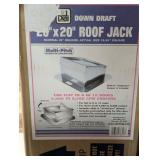DIAL 20" X 20" Down Draft Evaporative Cooler Roof Jack DIAL 20" X 20" Down Draft Evaporative Cooler Roof Jack