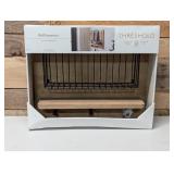 17"x14" Wall Organizer Brown/Black - Threshold 17"x14" Wall Organizer Brown/Black - Threshold