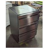 TAZPI 4.9 cu. ft. 24 in. 200-Can Built-in/Freestanding Triple Drawer Outdoor Cooler Fridge, Stainless Steel - Scratch & Dent - New TAZPI 4.9 cu. ft. 24 in. 200-Can Built-in/Freestanding Triple Drawer Outdoor Cooler Fridge, Stainless Steel - Scratch & Dent - New