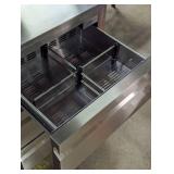 TAZPI 4.9 cu. ft. 24 in. 200-Can Built-in/Freestanding Triple Drawer Outdoor Cooler Fridge, Stainless Steel - Scratch & Dent - New TAZPI 4.9 cu. ft. 24 in. 200-Can Built-in/Freestanding Triple Drawer Outdoor Cooler Fridge, Stainless Steel - Scratch & Dent - New