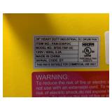 30 in. Heavy Duty High Velocity Barrel Floor Drum Fan in Yellow with DC Brushless Motor, Variable Speeds, 13,300 CFM 30 in. Heavy Duty High Velocity Barrel Floor Drum Fan in Yellow with DC Brushless Motor, Variable Speeds, 13,300 CFM